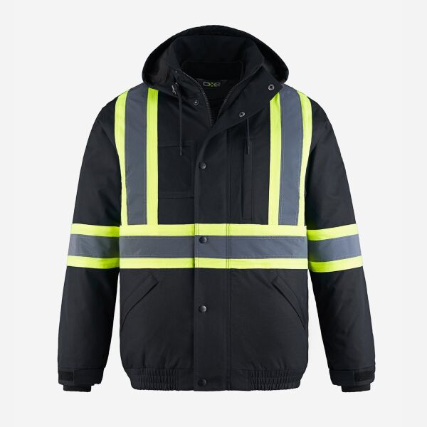 CSW - Peterbuilt - Hi-Vis 3in1 Bomber Jacket w/ Detachable Hood Thumbnail